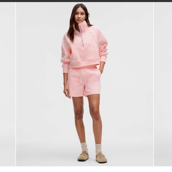 💗 Lululemon Athletica High Waist Pink Shorts - Picture 3 of 8